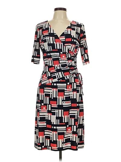 Pre-owned Jones Studio Casual Dress In Red