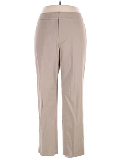 Pre-owned Jones Studio Casual Pants In Tan