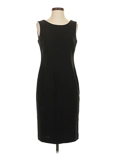 Pre-owned Jones Studio Cocktail Dress In Black