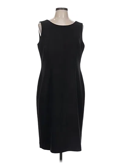 Pre-owned Jones Studio Cocktail Dress In Black