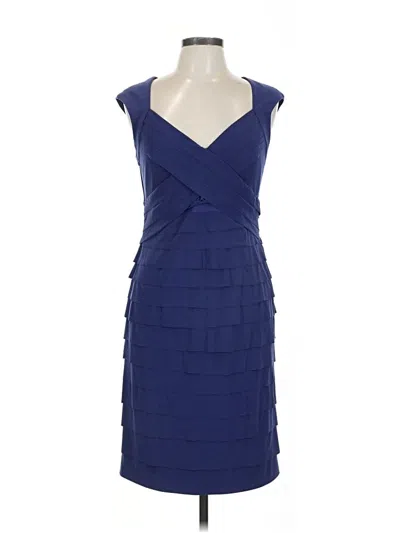 Pre-owned Jones Studio Cocktail Dress In Blue