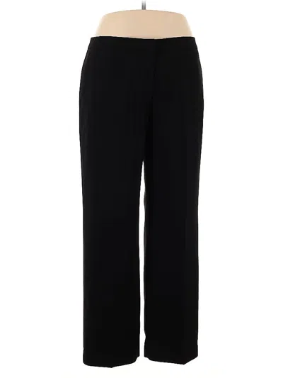 Pre-owned Jones Studio Dress Pants In Black