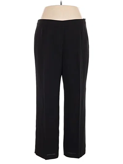 Pre-owned Jones Studio Dress Pants In Black