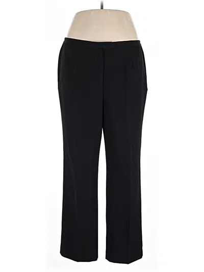 Pre-owned Jones Studio Dress Pants In Black