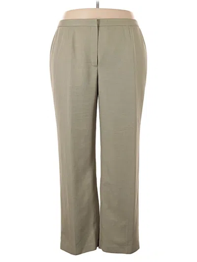Pre-owned Jones Studio Dress Pants In Green