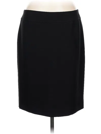 Pre-owned Jones Studio Formal Skirt In Black