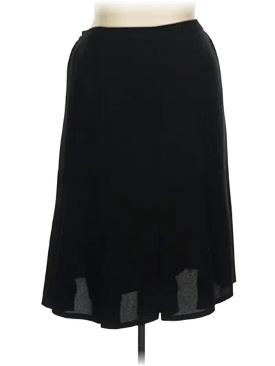 Pre-owned Jones Studio Formal Skirt In Black