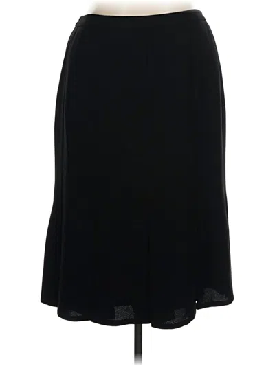 Pre-owned Jones Studio Formal Skirt In Black