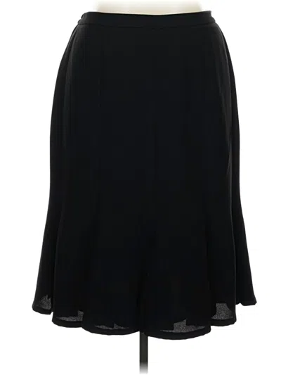 Pre-owned Jones Studio Formal Skirt In Black