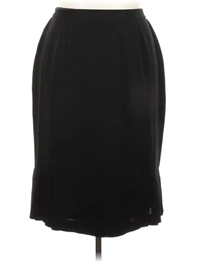 Pre-owned Jones Studio Formal Skirt In Black