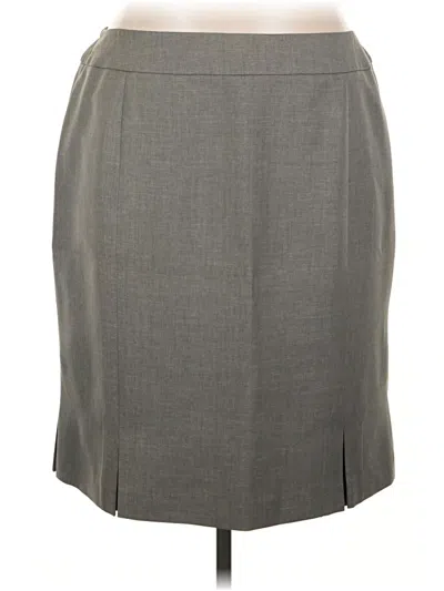 Pre-owned Jones Studio Formal Skirt In Gray