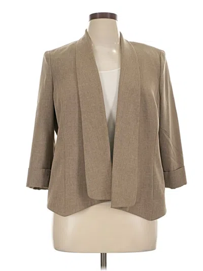 Pre-owned Jones Studio Kimono In Tan