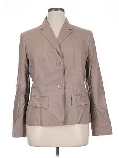Pre-owned Jones Wear Blazer Jacket In Brown