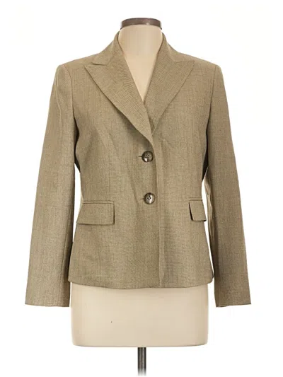 Pre-owned Jones Wear Blazer Jacket In Tan