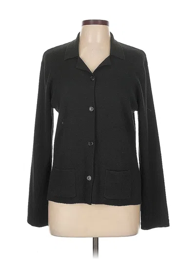 Pre-owned Jones Wear Cardigan Sweater In Black