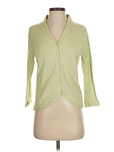 Pre-owned Jones Wear Cardigan Sweater In Green