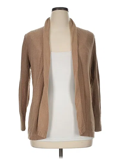 Pre-owned Jones Wear Cardigan Sweater In Tan