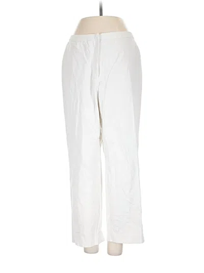Pre-owned Jones Wear Casual Pants In White