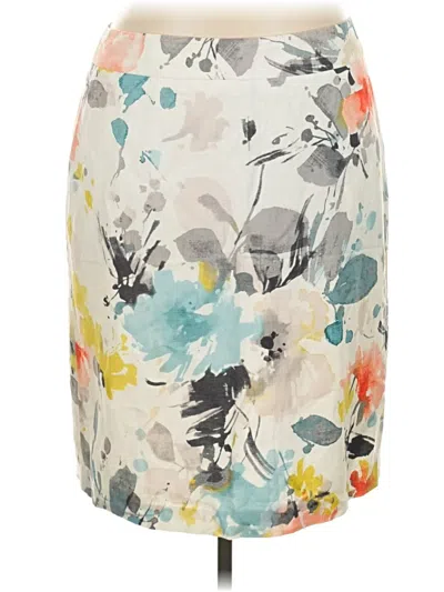 Pre-owned Jones Wear Casual Skirt In Ivory