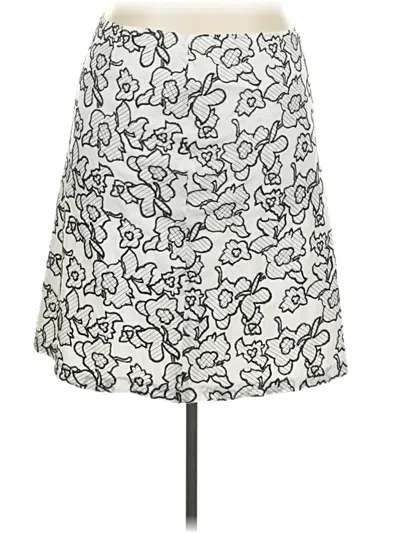 Pre-owned Jones Wear Casual Skirt In White