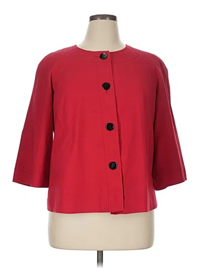 Pre-owned Jones Wear Coat In Red