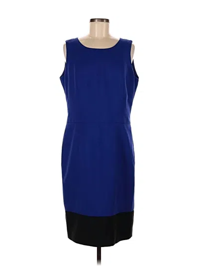 Pre-owned Jones Wear Cocktail Dress In Blue