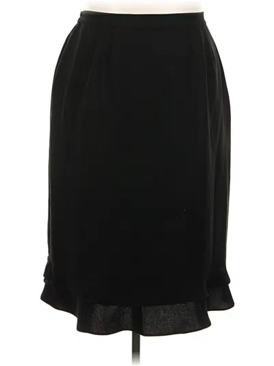 Pre-owned Jones Wear Formal Skirt In Black