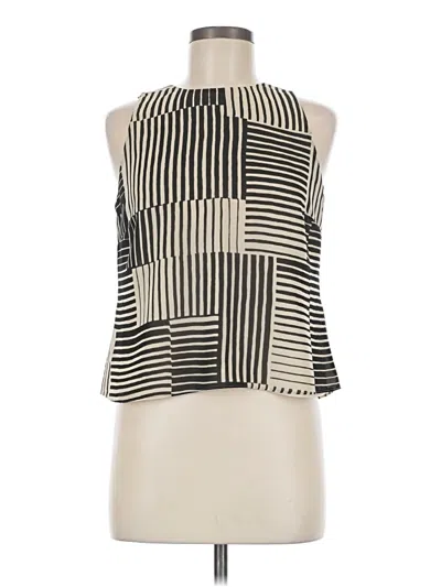 Pre-owned Jones Wear Sleeveless Blouse In Black