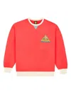 Jonsen Island Gustavo Logo-print Sweatshirt In Red