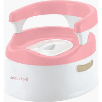 Jool Baby Kids'  Handled Potty Chair Toilet Training Seat In Pink