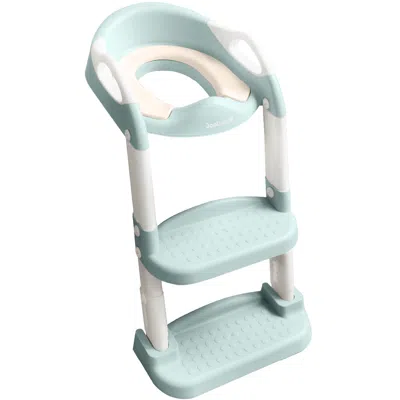 Jool Baby Potty Training Seat With Step Ladder In Aqua