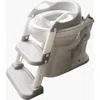Jool Baby Kids'  Potty Training Seat With Step Ladder In Off-white/light Gray