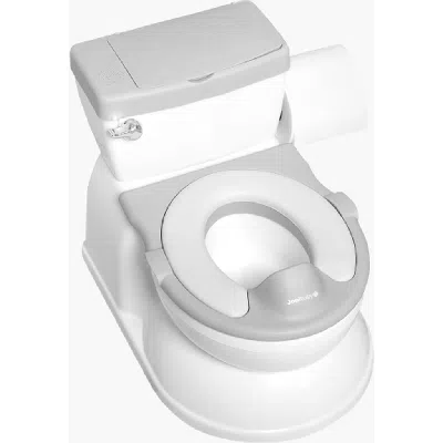 Jool Baby Kids'  Real Feel 2-in-1 Potty Baby Product In Gray