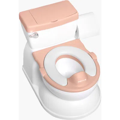 Jool Baby Kids'  Real Feel 2-in-1 Potty Baby Product In Pink