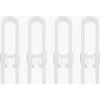 Jool Baby Sliding Cabinet Locks In White 4 Pack