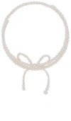 JOOLZ BY MARTHA CALVO COQUETTE DOUBLE NECKLACE