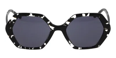 Joop 7110 2112 Women's Sunglasses Tortoiseshell Size 54 In Black