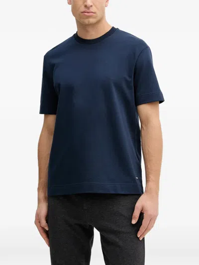 Joop Achilleas Logo-plaque T-shirt In Blue