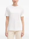 Joop Anchor-embroidered T-shirt In White