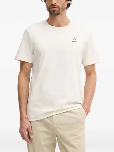 Joop Aukai Graphic-print T-shirt In Neutral