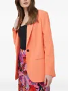 Joop Buttoned Blazer In Orange