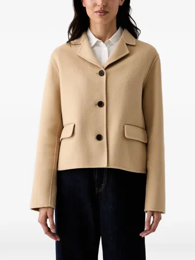 Joop Button-fastening Flap-pocket Jacket In Neutral