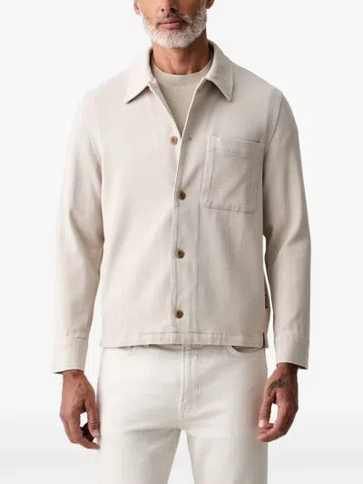 Joop Button-up Shirt Jacket In Gray