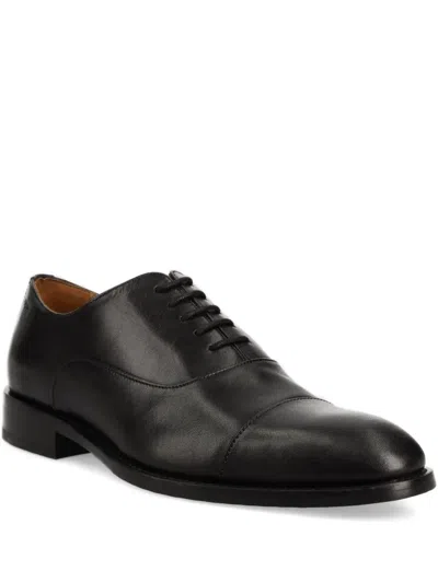 Joop Cap-toe Lace-up Oxford Shoes In Black