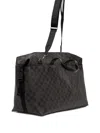Joop Check-pattern Holdall In Brown