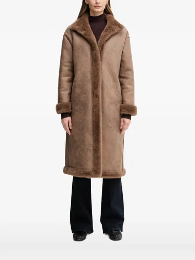 Joop Cim Coat In Brown