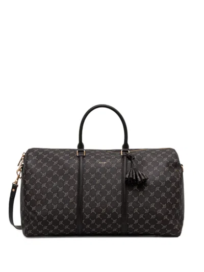 Joop Cortina Aurora Monogram-print Tassel-detail Holdall In Black