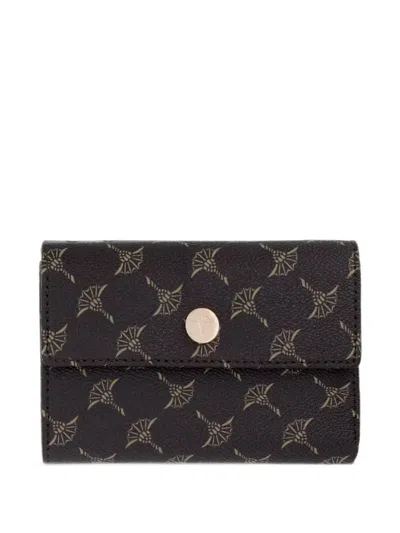 Joop Cortina Cosma Cornflower-print Trifold Wallet In Brown