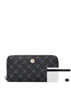 Joop Cortina Melete Logo-plaque Wallet In Black