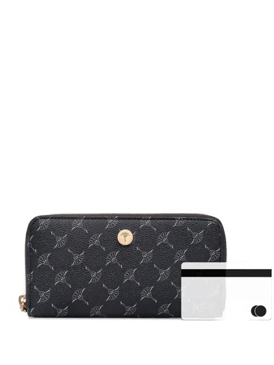Joop Cortina Melete Logo-plaque Wallet In Black